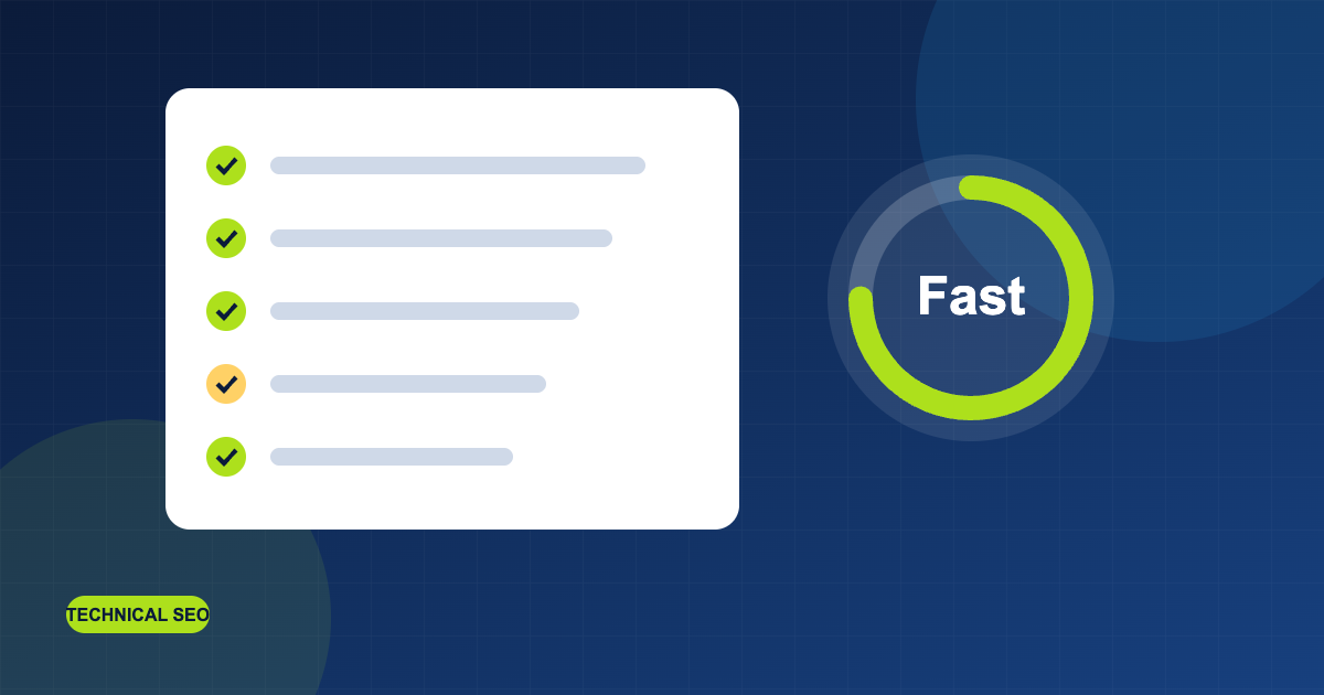 Technical SEO Checklist for Small Business Websites illustration
